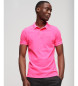 Superdry Polo Destroyed pink