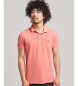Superdry Polo Destroyed rose