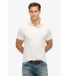 Superdry Weies Piqu-Poloshirt von City