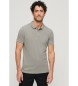 Superdry Destroyed grey polo shirt
