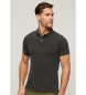 Superdry Destroyed polo shirt black