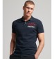 Superdry Superstate navy polo shirt