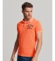 Superdry Superstate orange polo shirt