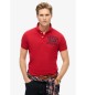 Superdry Superstaat rood poloshirt