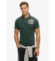 Superdry Vintage Athletic grn polo shirt