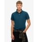 Superdry Vintage Destroy navy polo shirt
