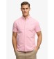 Superdry Schickes rosa Oxford-Hemd