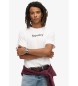 Superdry Retro Rock Graphic T-shirt blanc