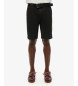 Superdry Officiersshort chino zwart