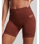 Superdry Core Seamless Fitted Shorts röd
