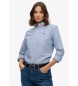 Superdry Slim fit oxford shirt blue