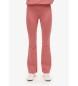 Superdry Calças jogger de cintura subida baixa Sport Tech cor-de-rosa