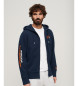 Superdry Løstsiddende sweatshirt Sportswear navy
