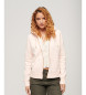 Superdry Essential Logo Zip Sweatshirt pink