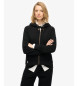 Superdry Sweatshirt Essential Logo Ziphood HB black