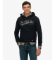 Superdry Sweatshirt da marca Heritage Preto descontraído