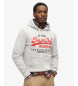 Superdry Sweatshirt Logo Duo Vintage grijs