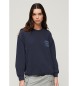 Superdry Bluza Athletic Essential navy