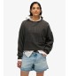 Superdry Grå Athletic Tonal Applique-sweatshirt