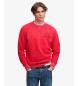 Superdry Rød Block Text-sweatshirt