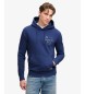 Superdry 1954 Company Relaxed hættetrøje, blå