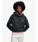 Superdry Sweat à capuche Luxe Casual Relaxed bleu marine