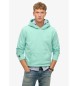 Superdry Hoodie with logo Essentialturquoise