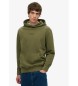 Superdry Sweat à capuche avec micro logo vert