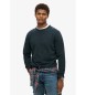 Superdry Sweatshirt avec col ras du cou et logo Essential navy