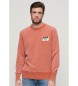 Superdry Mekanisk løstsiddende sweatshirt orange