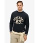 Superdry Sweat vintage Athletic marine
