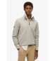 Superdry Piktrja med halv dragkedja Core grey