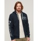 Superdry Mikina Athletic College navy