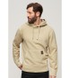Superdry Sweatshirt with beige contrast stitching