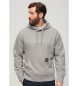 Superdry Sweatshirt med grå kontrastsyninger