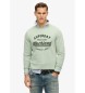 Superdry Sweat vintage vert lavé