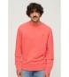 Superdry Vintage coral washed sweatshirt