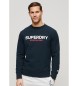 Superdry Luźna bluza Sportswear w kolorze granatowym