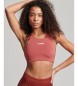 Superdry Core Active Bra red