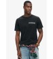 Superdry T-shirt graphique Tattoo noir