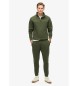 Superdry Tech tapered leg jogger trousers green