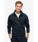 Superdry Tech marine loszittend trainingsjack