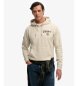 Superdry Moletom Tokyo Narrative Loose bege
