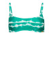 Superdry Haut de bikini tie-dye turquoise