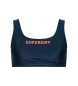 Superdry Stretchtopp med micrologo Code navy