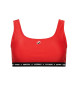 Superdry Elastyczny top z mikrologo Code red