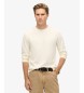 Superdry T-Shirt Classic Essential gebrochenes Weiß
