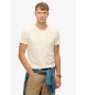 Superdry Merchant Store beige kortärmad t-shirt