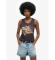 Superdry T-shirt Tokyo Vintage dark grey