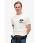 Superdry Track & Field Graphic T-shirt hvid